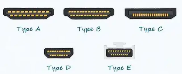 ขั้วต่อ HDMI มีกี่ประเภท?